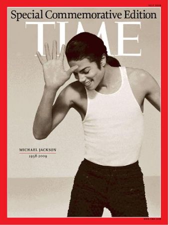 La copertina dell'edizione speciale di Time dedicata a Michael Jackson