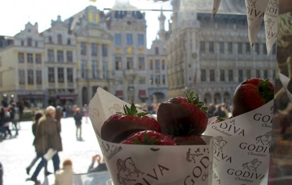 Godiva, cioccolato, Bruxelles