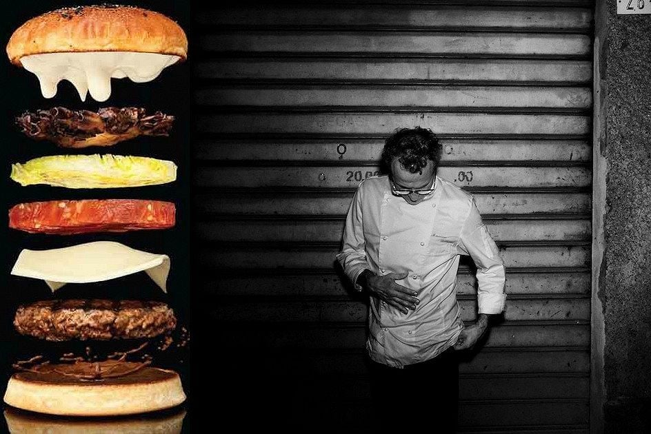 Massimo Bottura, hamburger