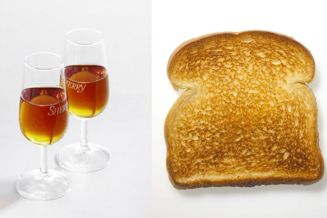 sherry&toast