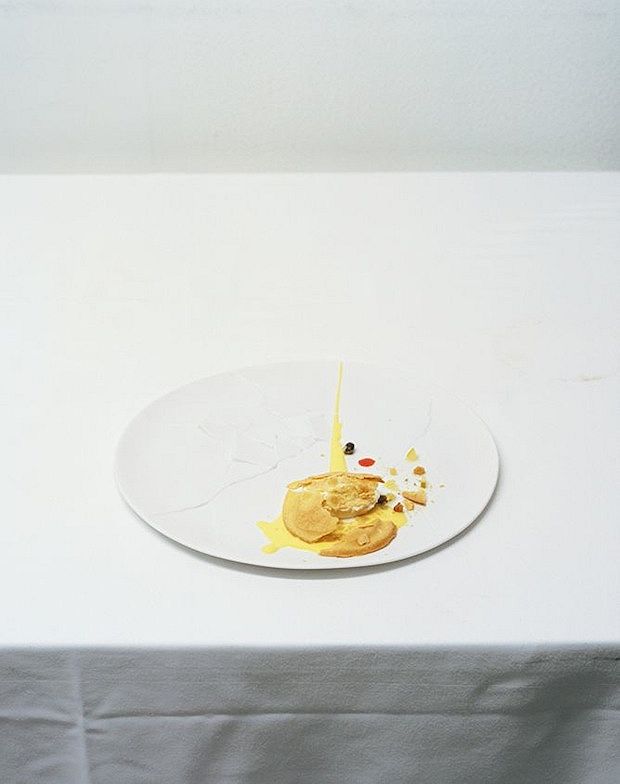 Un piatto di Massimo Bottura
