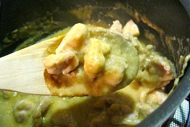 pollo nel curry