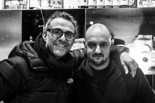 Massimo Bottura e Beppe Palmieri
