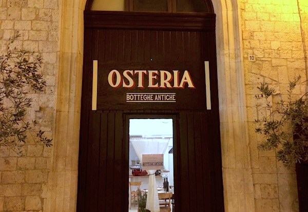 Osteria Botteghe Antiche, Putignano