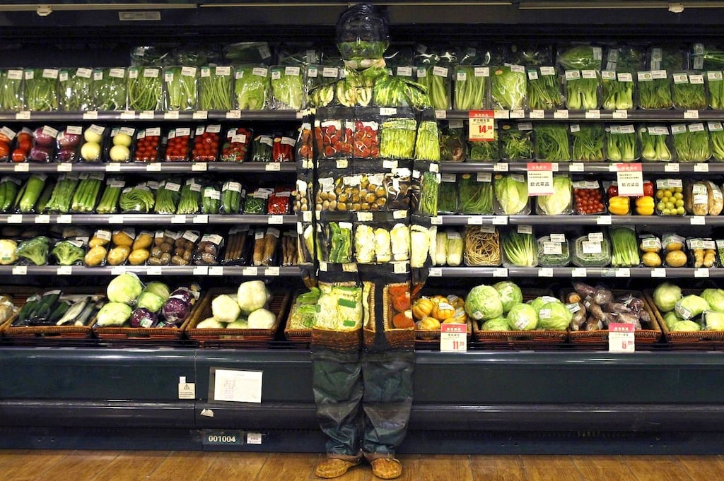 vegetariano o vegano al supermercato