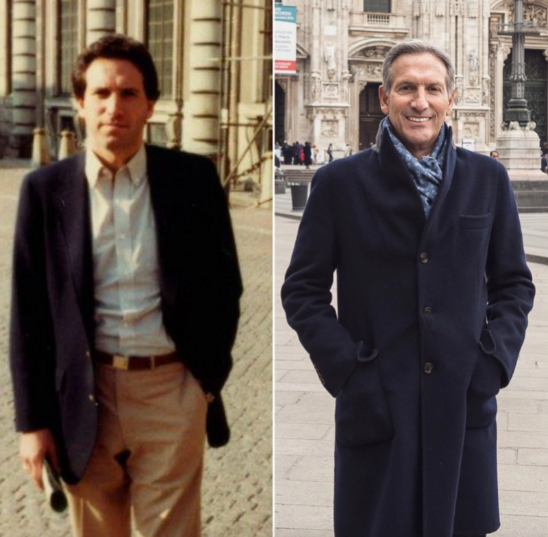 Howard Schultz prima e dopo