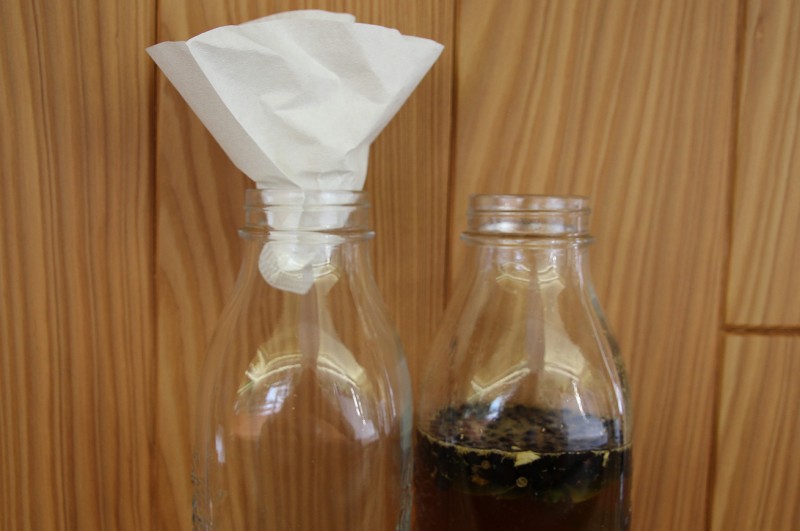 dissapore gin fatto in casa filtro carta