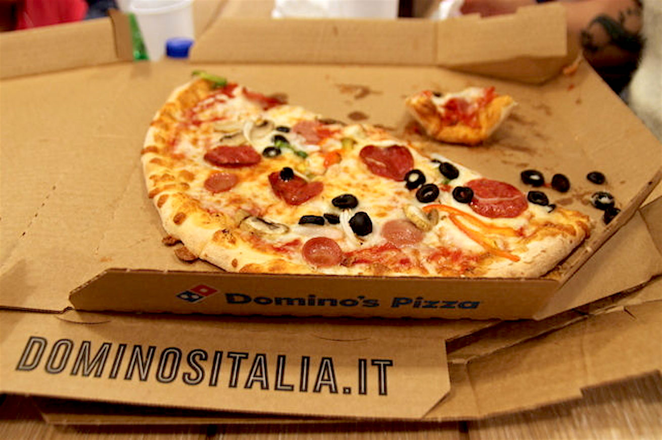 domino's pizza italia