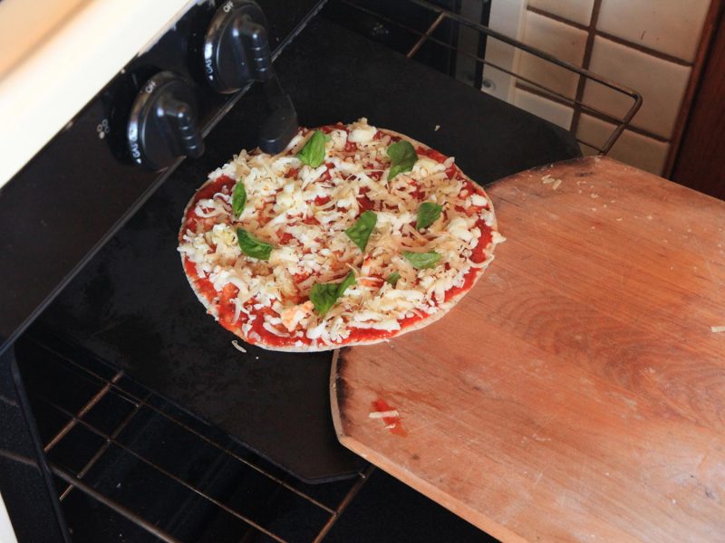 pizza surgelata in forno
