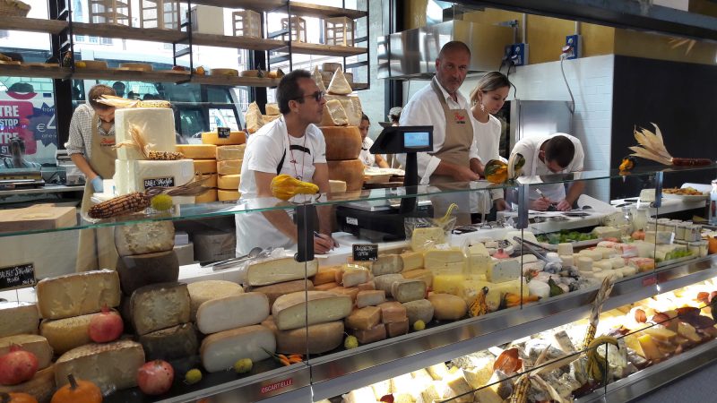 mercato centrale roma, beppe e i suoi formaggi