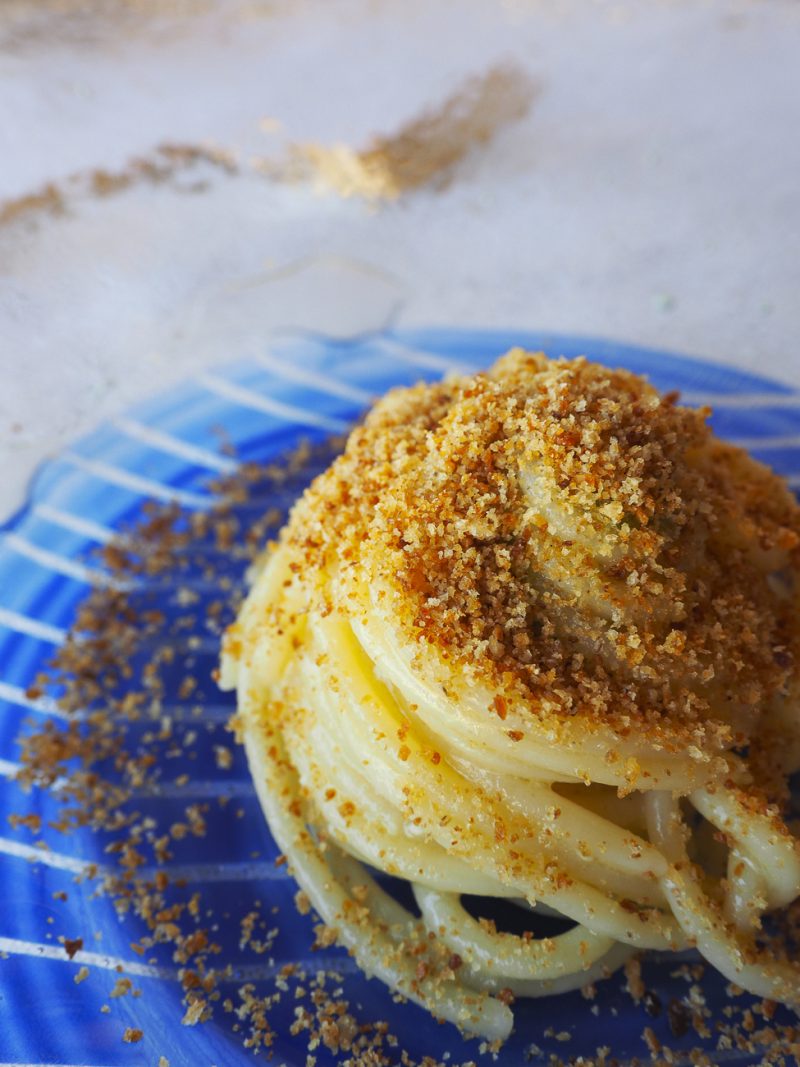 Spaghetti aglio olio e peperoncino - signum Salina