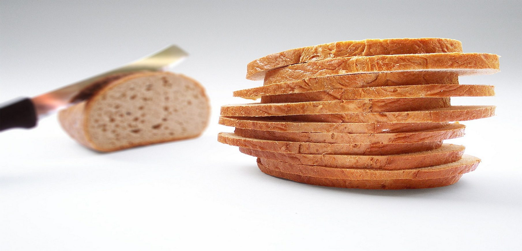 Fette di pane fatto in casa
