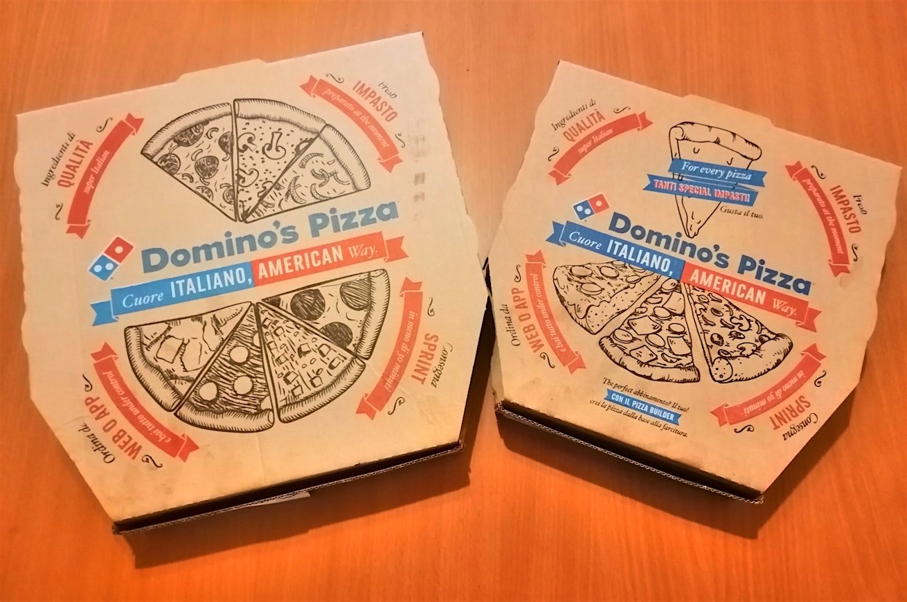 domino's pizza torino da asporto