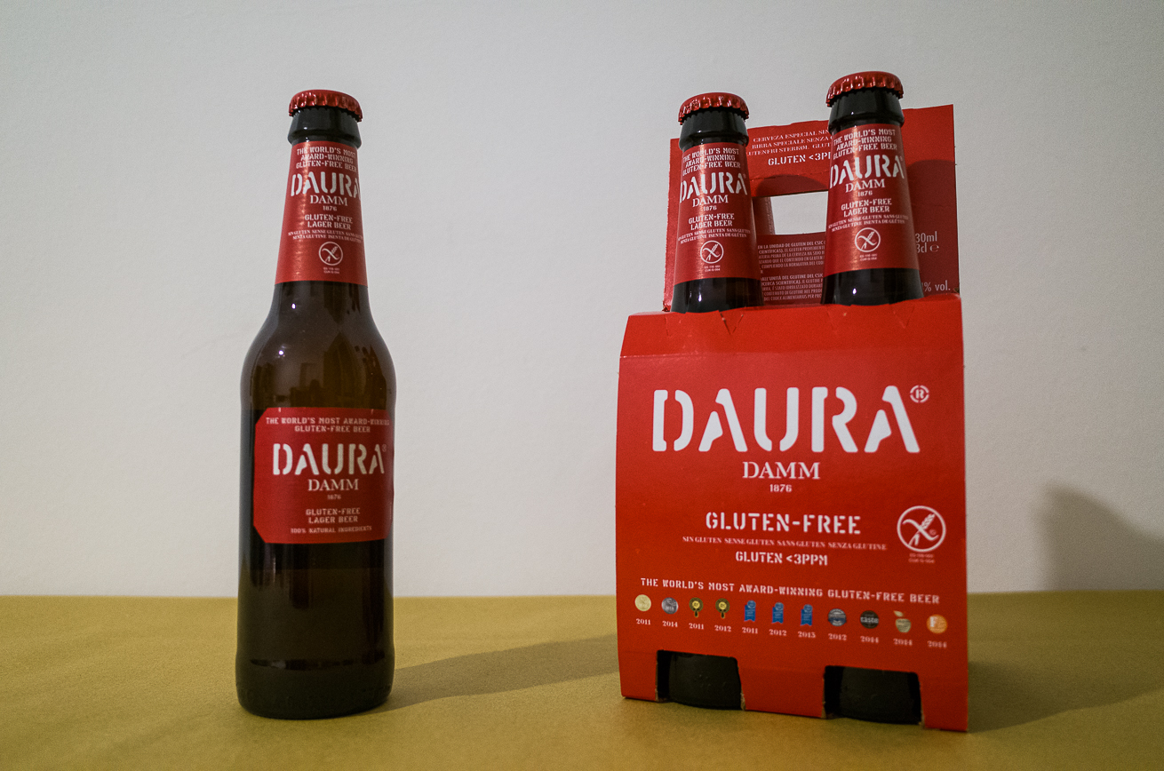 Daura: packaging e bottiglia