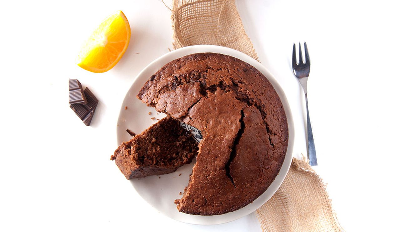 torta arancia e cioccolato vegan