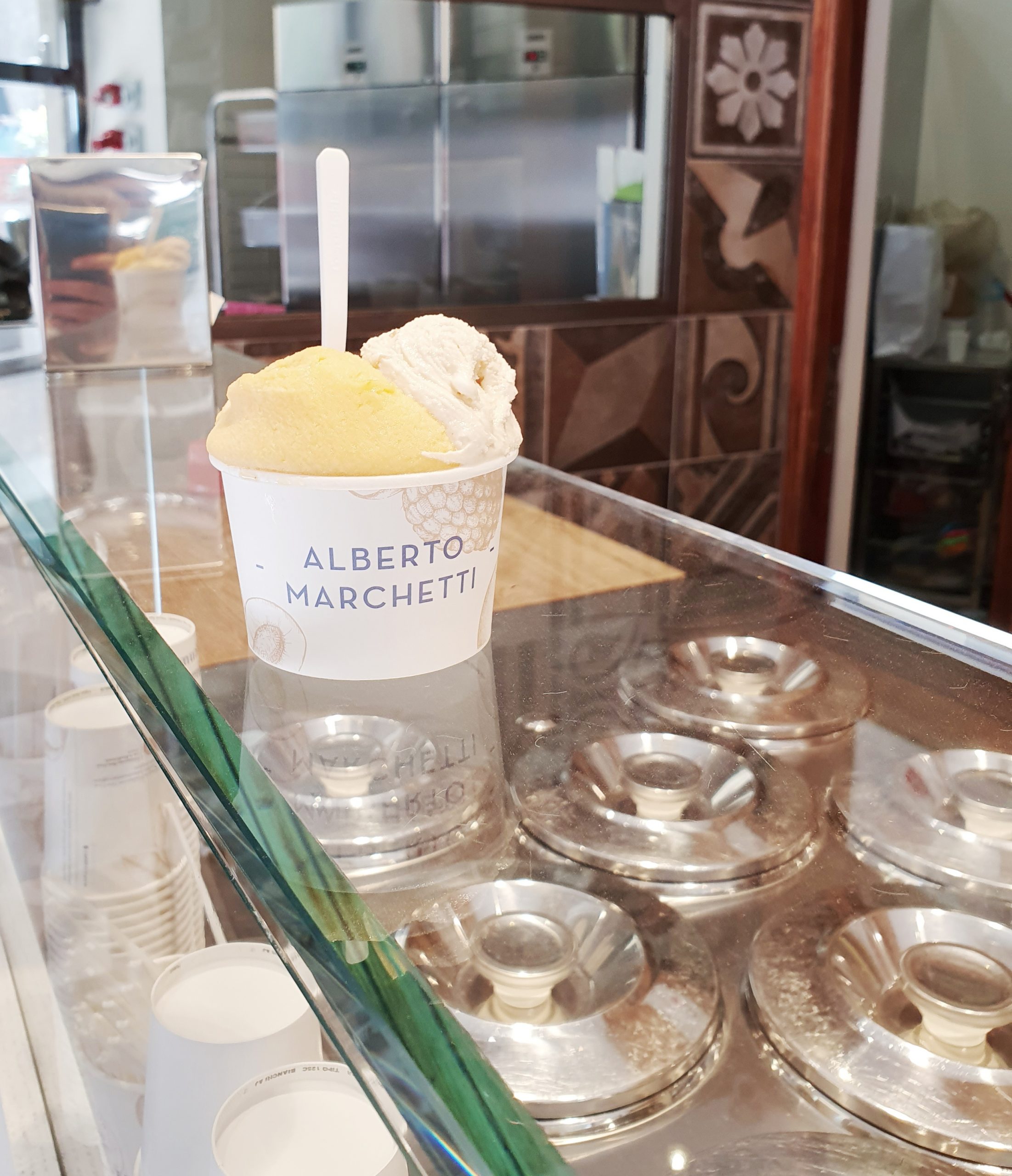 Alberto Marchetti; gelaterie Milano