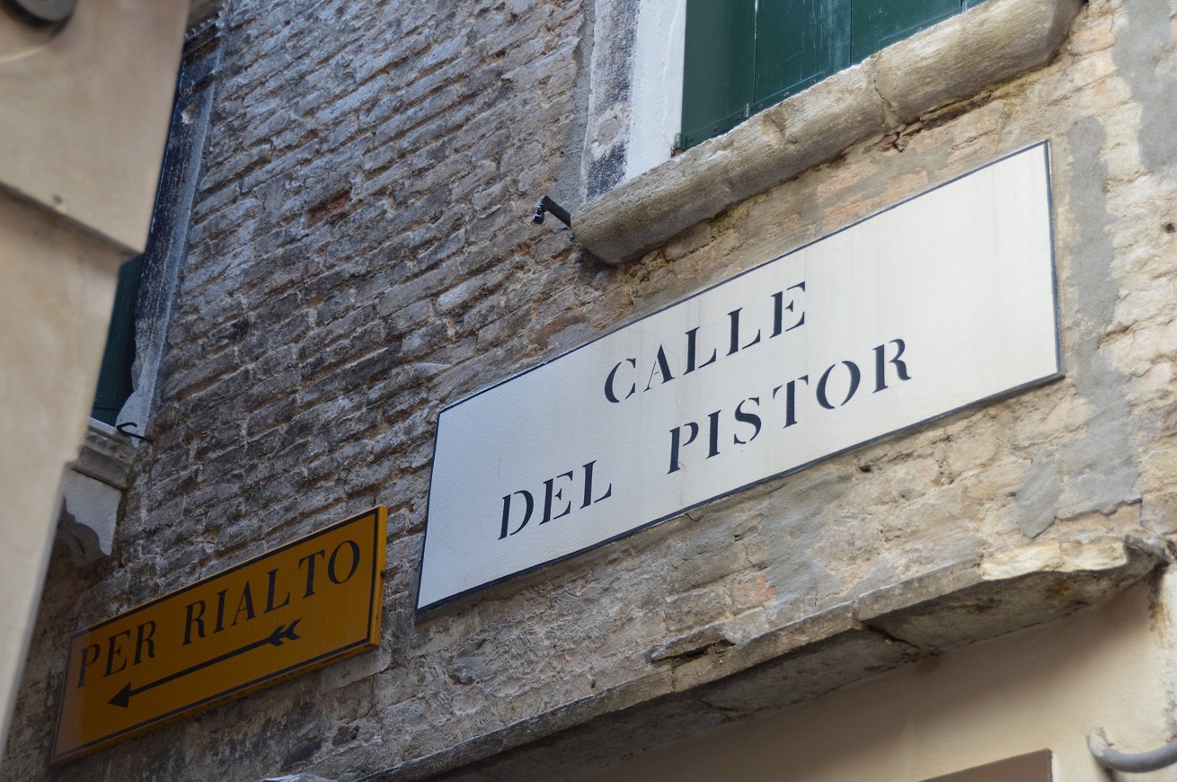 Calle del Pistor; Venezia