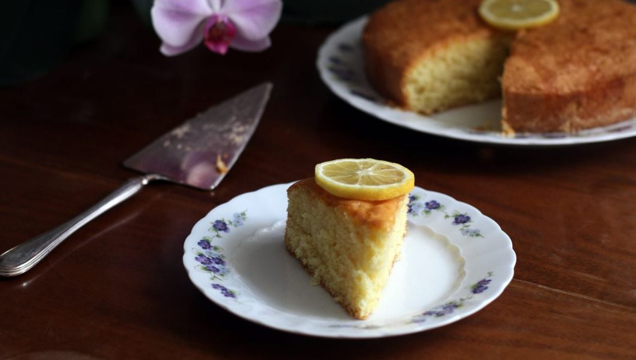 torta semplice al limone