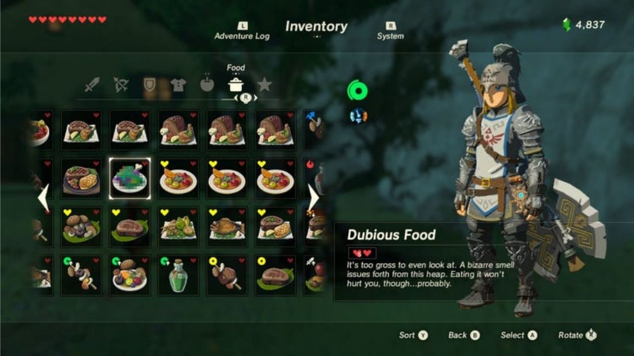 Zelda - cucina e videogiochi