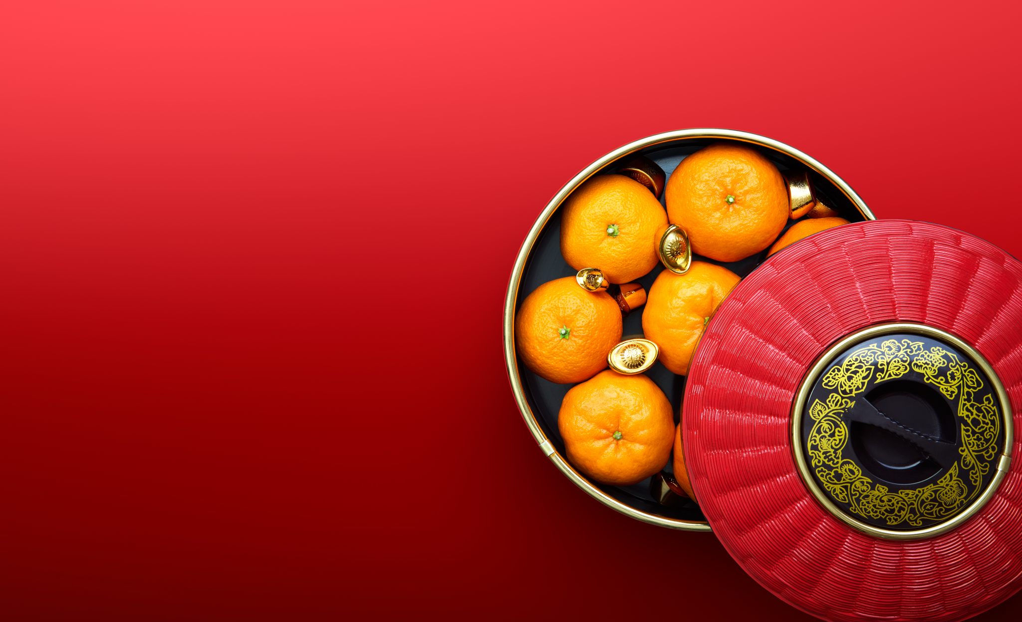 Capodanno cinese; arance 