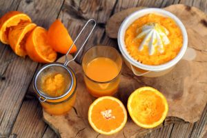 succo di arancia filtrato