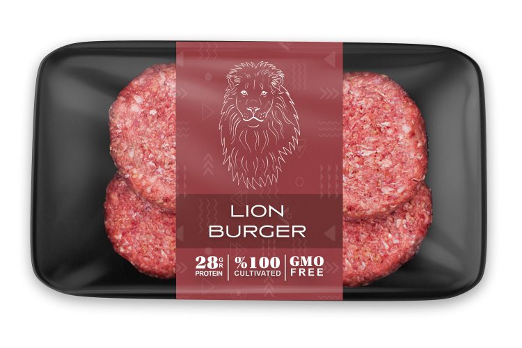 primeval foods carne coltivata esotica hamburger di leone