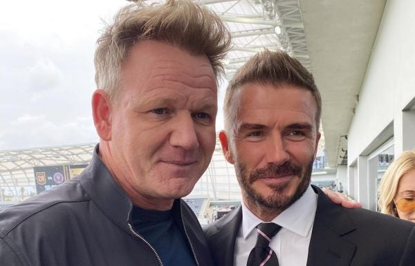 Gordon Ramsay e David Beckham