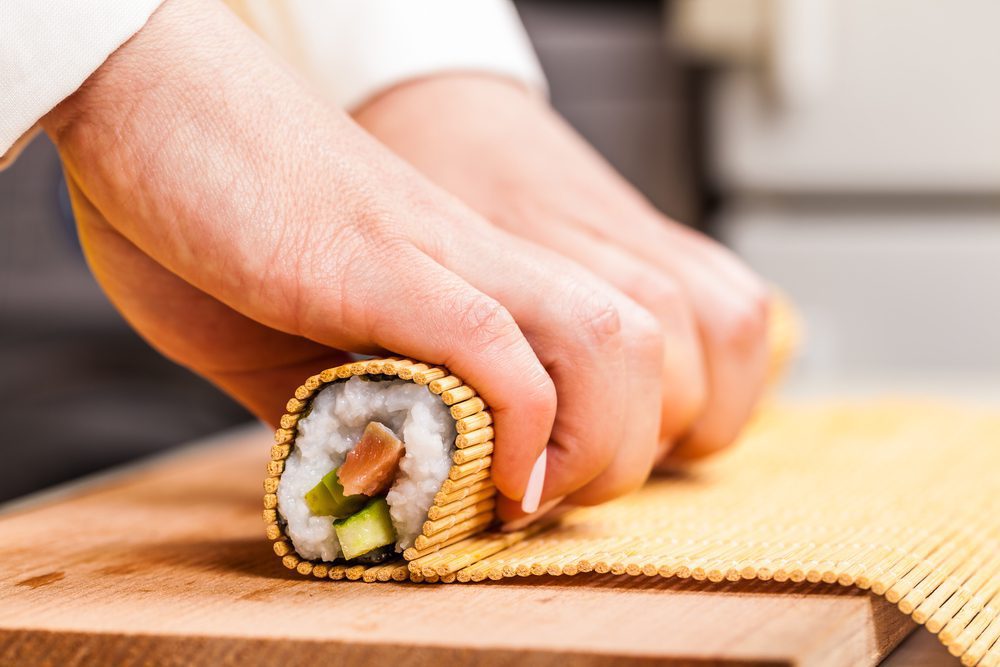 maki sushi arrotolato