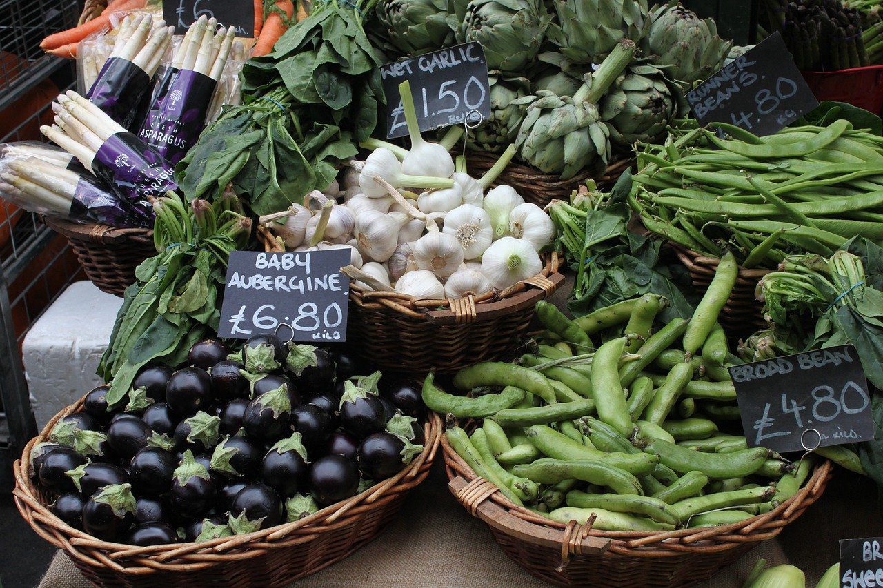 prezzi verdura mercato
