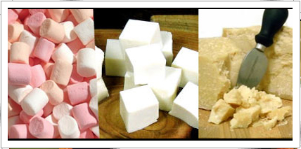 Marshmallows, tofu e parmigiano reggiano