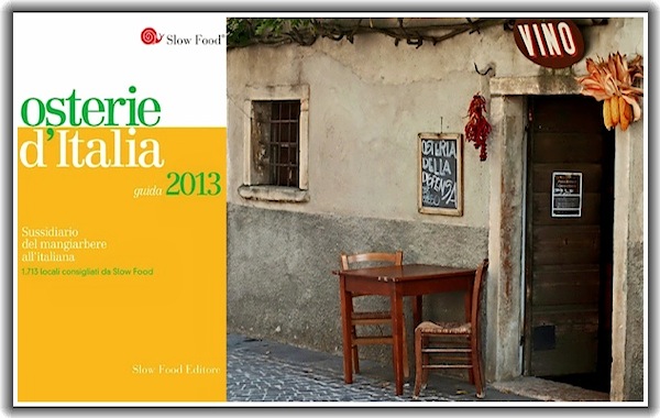 osterie d'italia, 2013, slow food