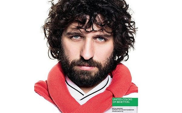Matias Perdomo, pubblicità Benetton