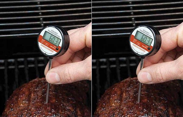 Termometro a sonda, grigliata, barbecue, 