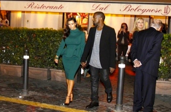 Kim Kardashian, Kanye West, dal Bolognese
